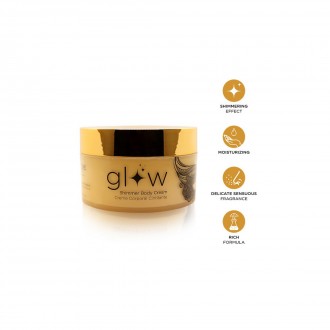 GLOW - SHIMMERING BODY CREAM - 8.45 FL OZ / 250 ML