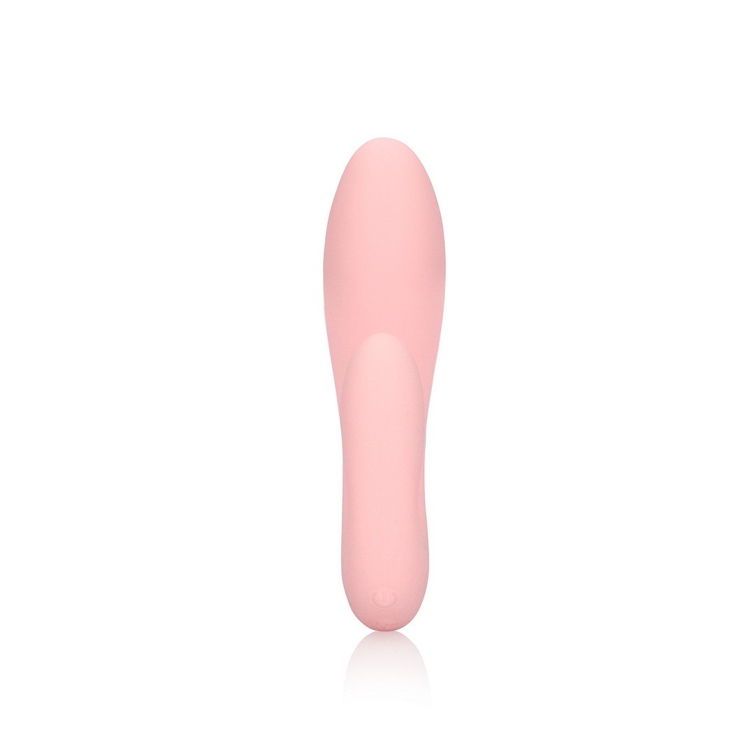 ULTRA SOFT SILICONE G-SPOT VIBRATOR - CHERRY CHIFFON