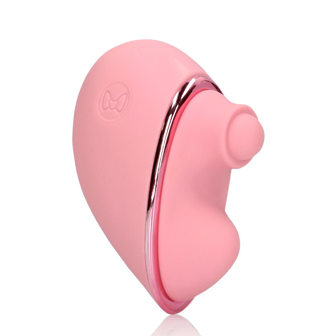 TAPPING HEART VIBRATOR - PINK ARABESQUE