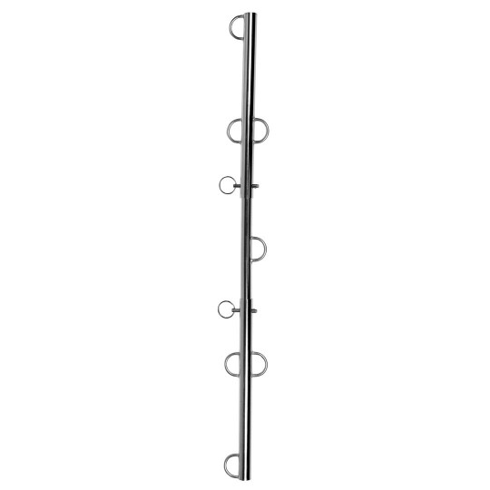 SPREADER BAR WITH MULTIPLE HOOKS - SILVER