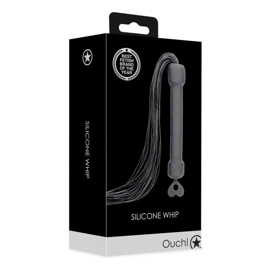 BEGINNERS SILICONE WHIP - BLACK