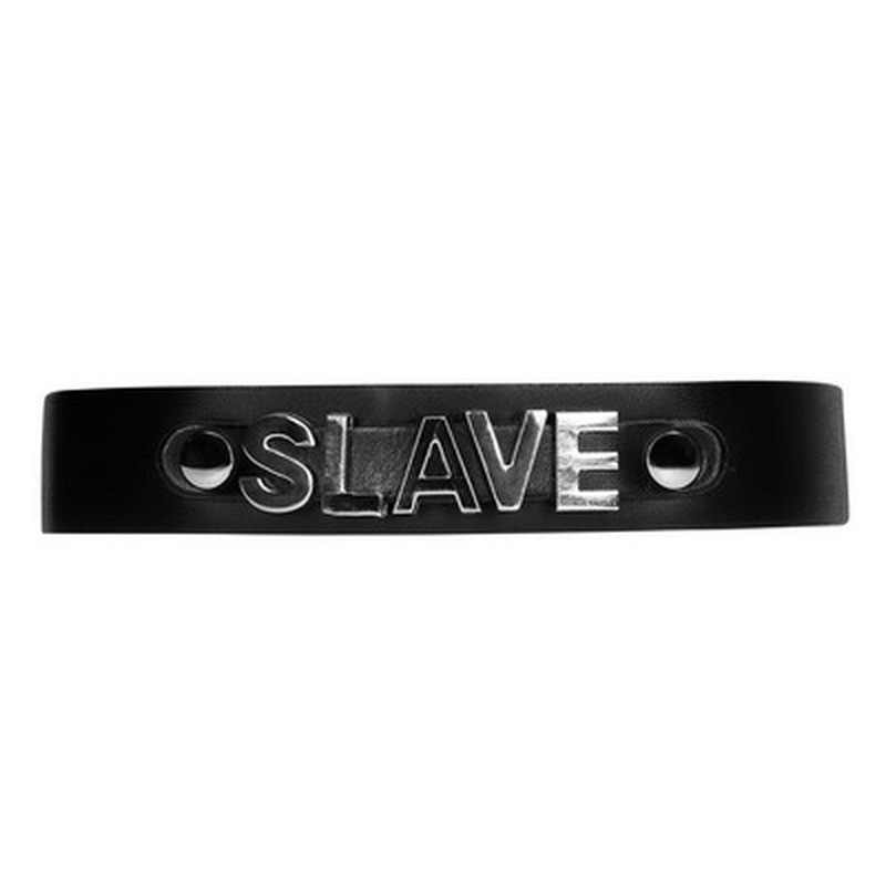 SLAVE&#039; COLLAR - BLACK