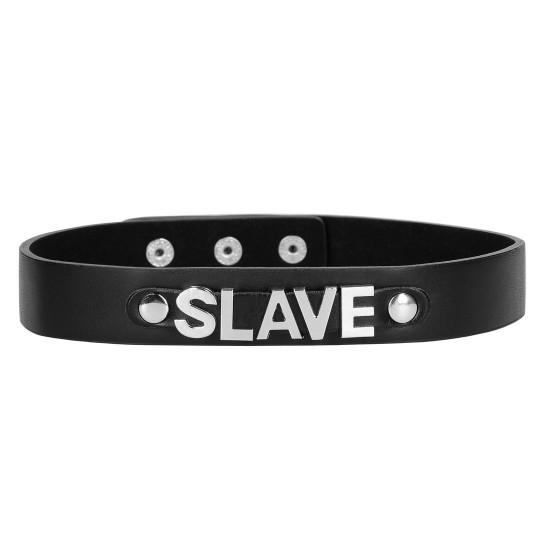 SLAVE&#039; COLLAR - BLACK