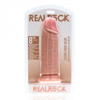 EXTRA THICK STRAIGHT WITHOUT BALLS 8 / 20,3 CM - FLESH