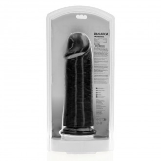 EXTRA THICK STRAIGHT WITHOUT BALLS 10 / 25,4 CM - BLACK