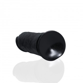 EXTRA THICK STRAIGHT WITHOUT BALLS 10 / 25,4 CM - BLACK