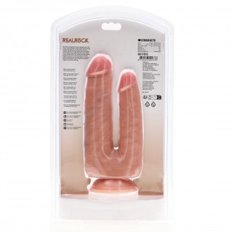 DOUBLE TROUBLE DILDO 5/6 - 12,7/15,2 CM - FLESH