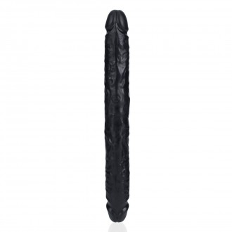 SLIM DOUBLE ENDED DONG 12 / 30,5 CM - BLACK