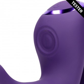 RIKO - TRIPLE THUMPER WITH FINGER MOTION AND PULSE WAVE STIMULATOR - PURPLE - TESTER