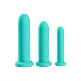 SILICONE DILATOR SET FOR ANAL OR VAGINAL USE