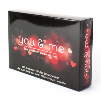 YOU AND ME - SEXY CARD GAME - GERMAN