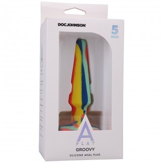 GROOVY - SILICONE ANAL PLUG - 5\'\' / 12 CM