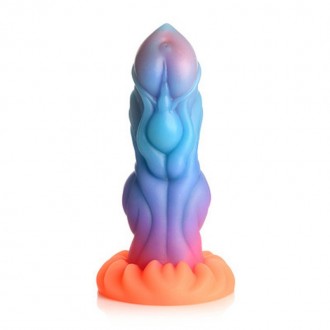 ALIEN INVADER - ALIEN GLOW-IN-THE-DARK SILICONE DILDO