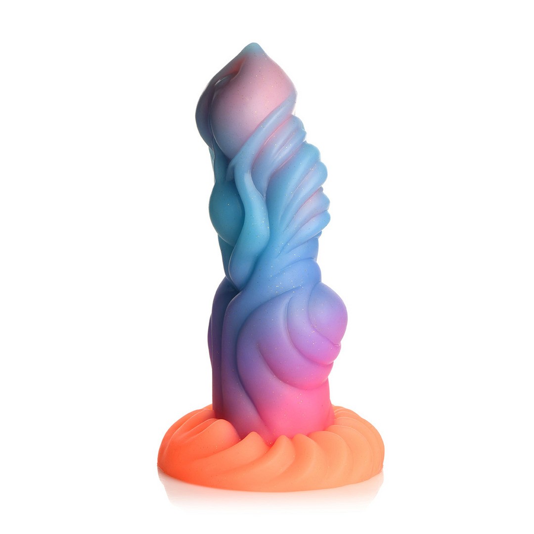 ALIEN INVADER - ALIEN GLOW-IN-THE-DARK SILICONE DILDO