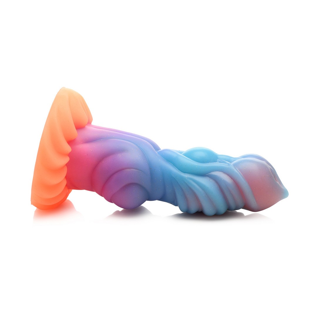 ALIEN INVADER - ALIEN GLOW-IN-THE-DARK SILICONE DILDO