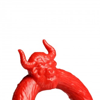 BEAST MODE - SILICONE COCK RING - RED