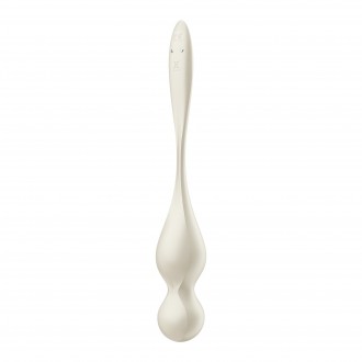 BOLAS VAGINALES CON VIBRACIÓN LOVE BIRDS 1 BLANCAS SATISFYER