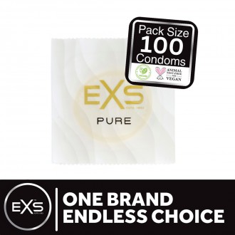 EXS PURE - CONDOMS - 100 PIECES