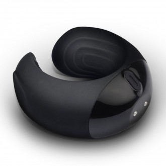 ECHO - VIBRATING C-SHAPE MASTURBATOR - BLACK