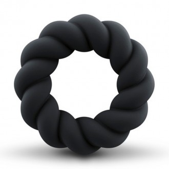 TWIST - NON-VIBRATING COCKRING - BLACK