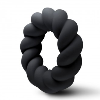 TWIST - NON-VIBRATING COCKRING - BLACK