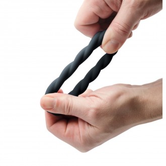 TWIST - NON-VIBRATING COCKRING - BLACK