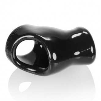 UNIT-X STRETCH - SPORTY SLEEK COCKSLING WITH EXTENDED BALLSTRETCHER BASE - BLACK