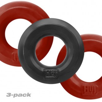 HUJ3 - COCKRING 3-PACK - CHERRY ICE / TAR ICE