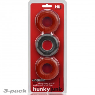 HUJ3 - COCKRING 3-PACK - CHERRY ICE / TAR ICE