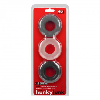 HUJ3 - COCKRING 3-PACK - TAR / ICE / STONE