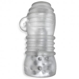 JACKT - NUBBY RIBBED STROKER - CLEAR ICE