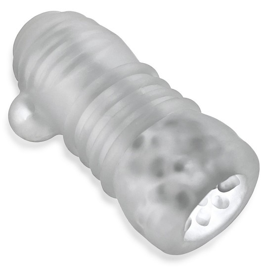 JACKT - NUBBY RIBBED STROKER - CLEAR ICE