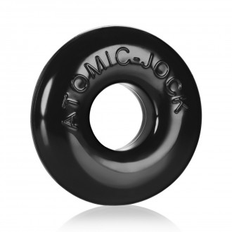 RINGER - 3-PACK OF DO-NUT-1 COCKRINGS - BLACK