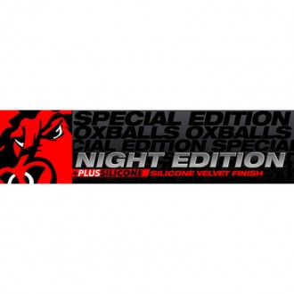 ADVERTISING OXBALLS NIGHT EDITION SIGNAGE - 24' X 6" NARROW