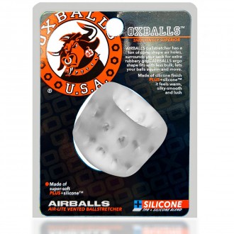 OXBALLS AIRBALLS - AIR-LITE BALLSTRETCHER - CLEAR ICE