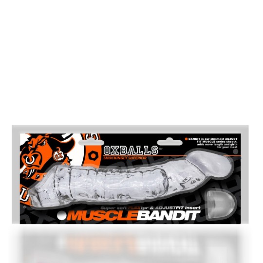 MUSCLE BANDIT - SLIMMEST FIT COCKSHEATH - CLEAR