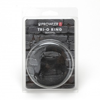 TRI-O SILICONE RING - BLACK