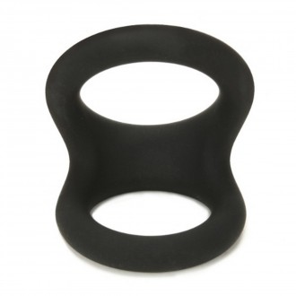 TRI-O SILICONE RING - BLACK