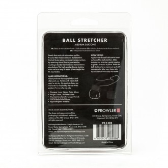 SILICONE BALL STRETCHER - MEDIUM - BLACK