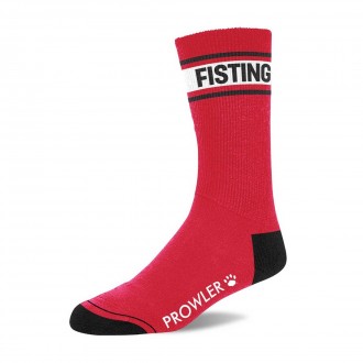 FISTING SOCKS - RED/BLACK