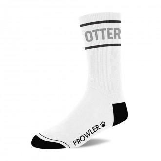 OTTER SOCKS - WHITE/GREY