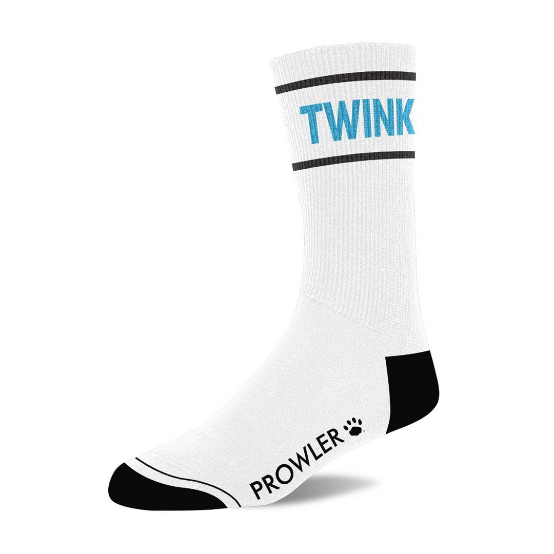 TWINK SOCKS - WHITE/BLUE