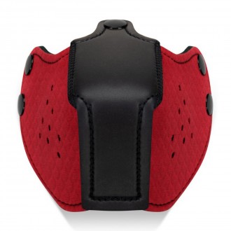 PUPPY MUZZLE - RED