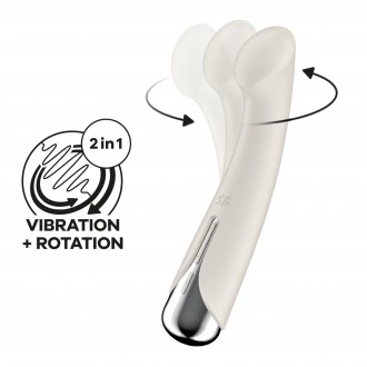 VIBRATORE SPINNING G-SPOT 1 BEIGE SATISFYER