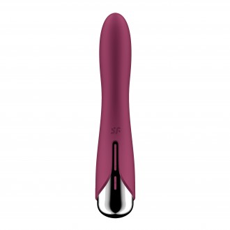 VIBRATEUR SPINNING VIBE 1 ROUGE SATISFYER