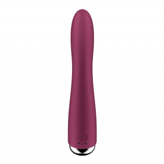 VIBRADOR SPINNING VIBE 1 ROJO SATISFYER