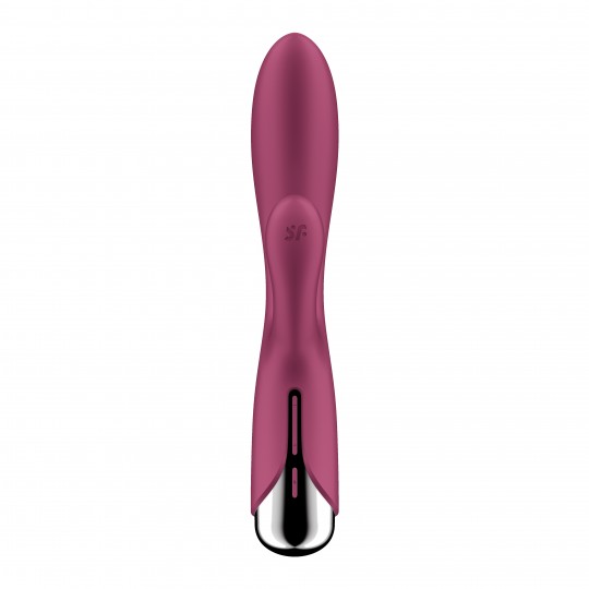 VIBRATEUR SPINNING RABBIT 1 ROUGE SATISFYER