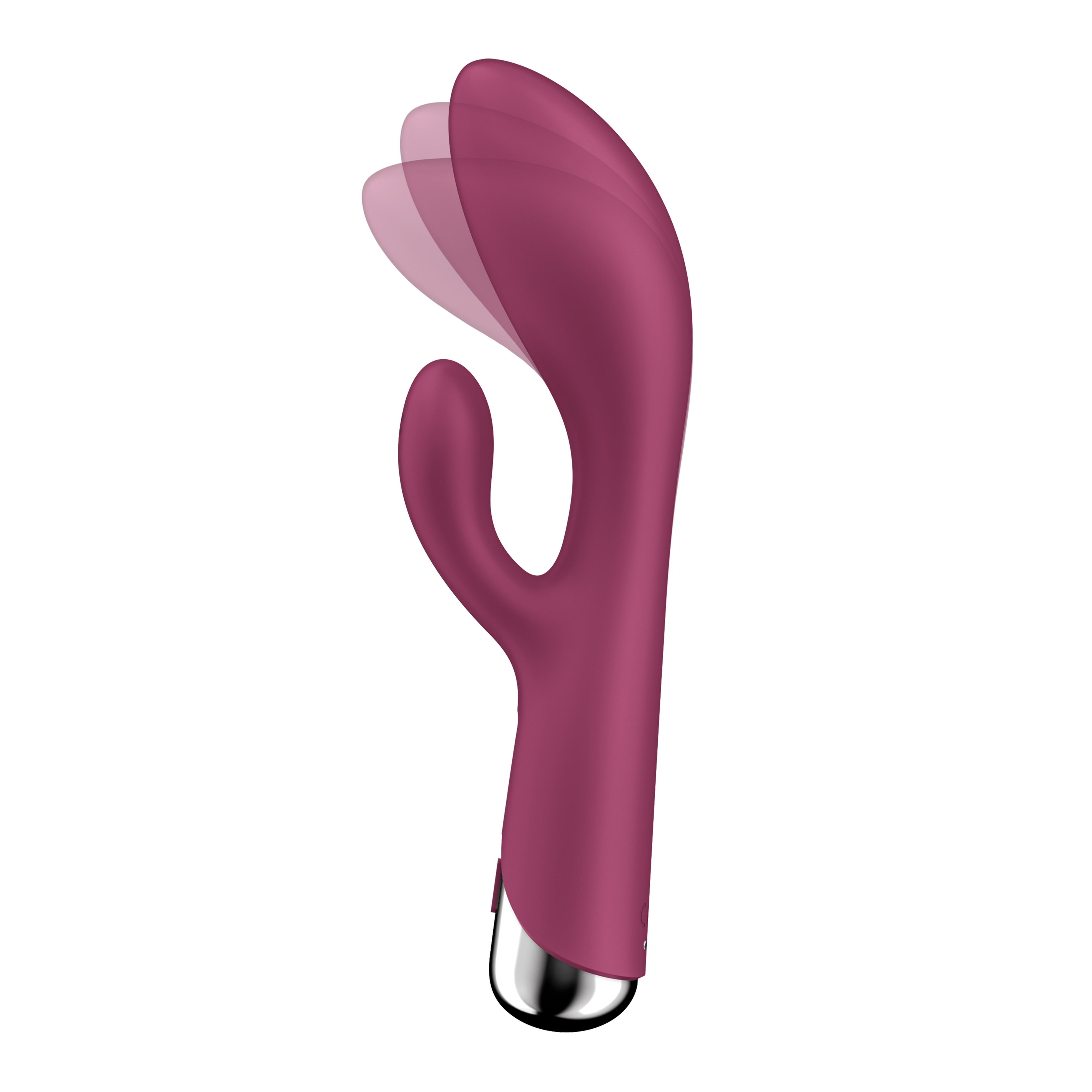 VIBRATEUR SPINNING RABBIT 1 ROUGE SATISFYER