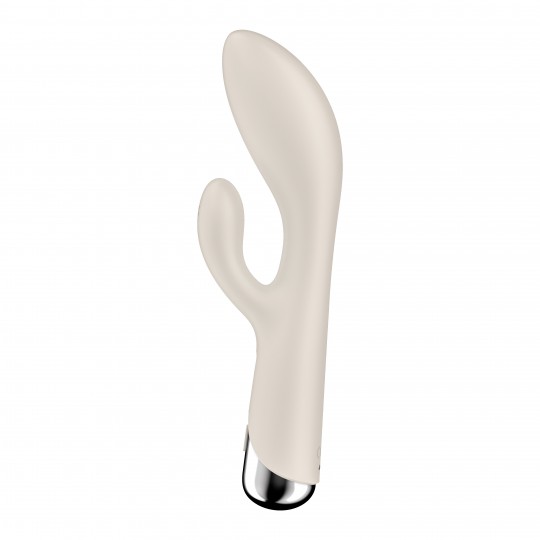 VIBRADOR SPINNING RABBIT 1 BEIGE SATISFYER