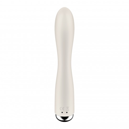 VIBRADOR SPINNING RABBIT 1 BEGE SATISFYER